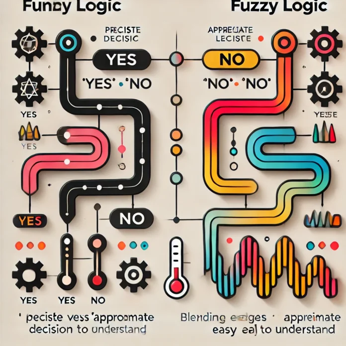 how does fuzzy logic work